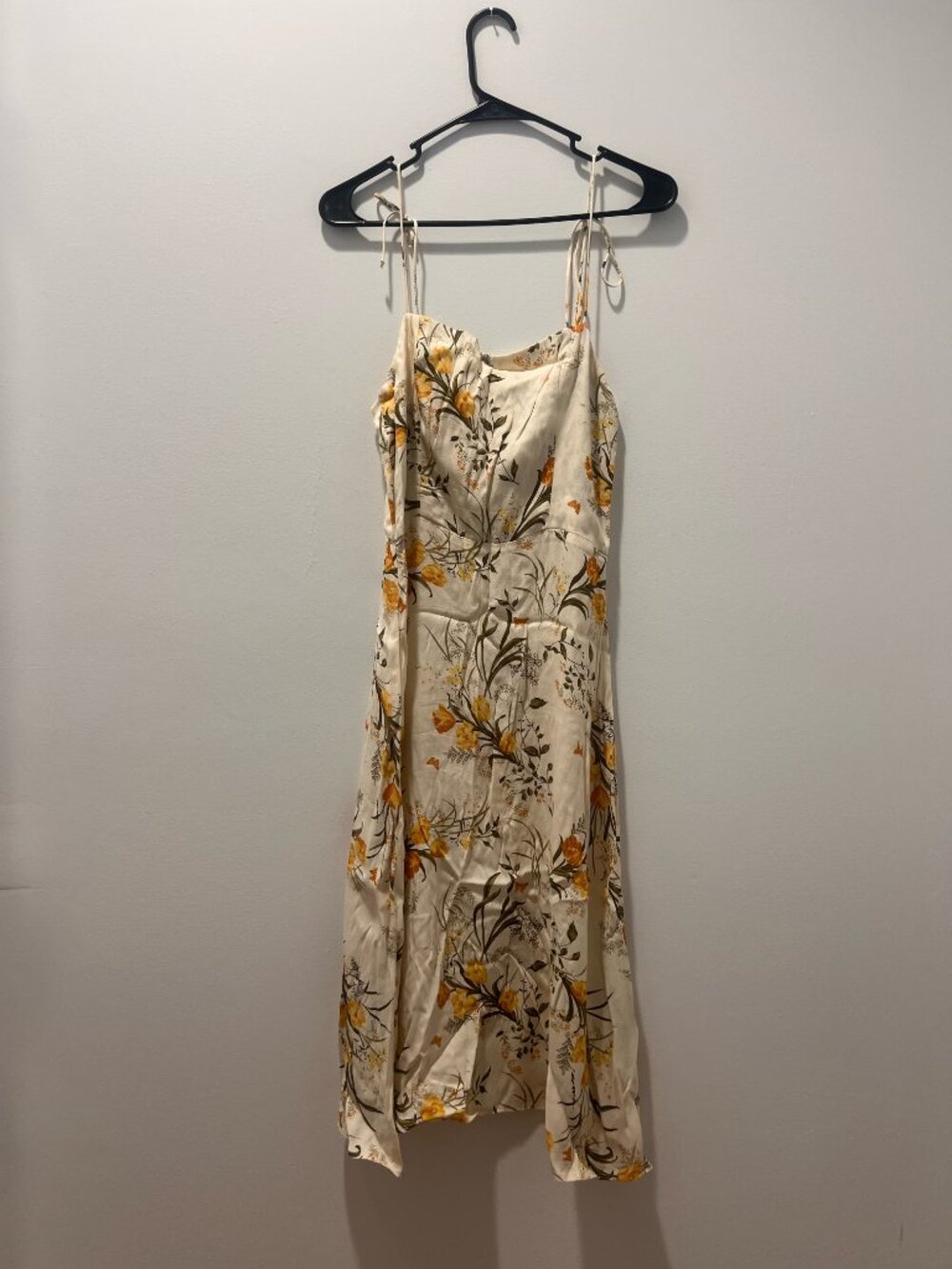 Reformation Midi Tie-Strap Dress - Size 4 - Picture 4 of 4